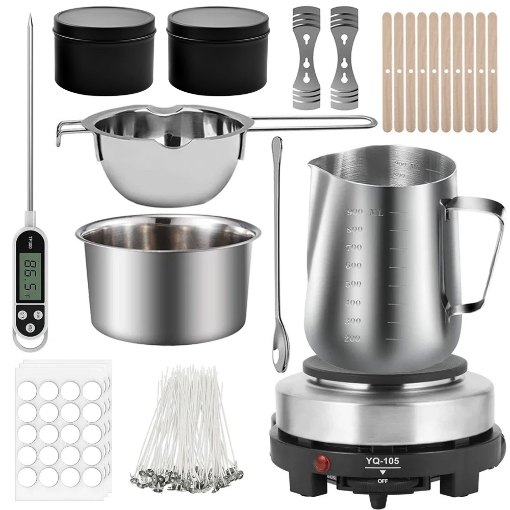 Candle Making Vessels - Glintmos DIY Candle Making Kit with