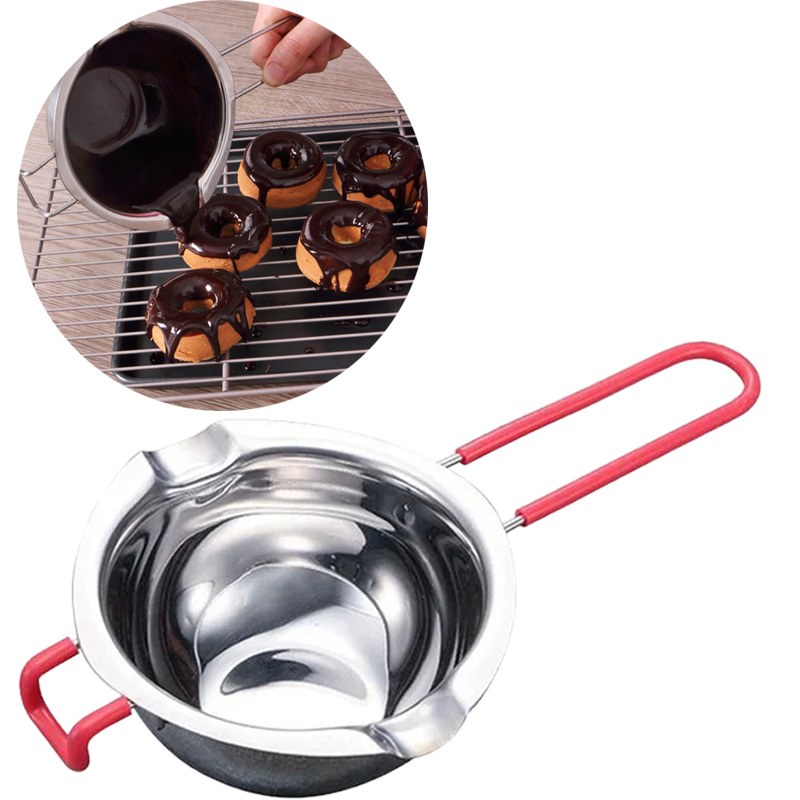 Candle Making Vessels - Stainless Steel Wax Melting Pot Long