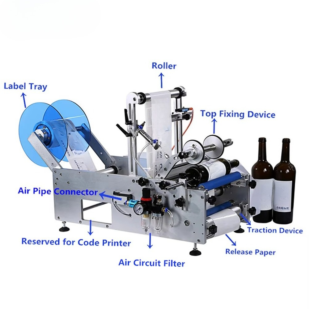 Bottle Labeling Printing Machi - Label Sticker Round recensie en prijs