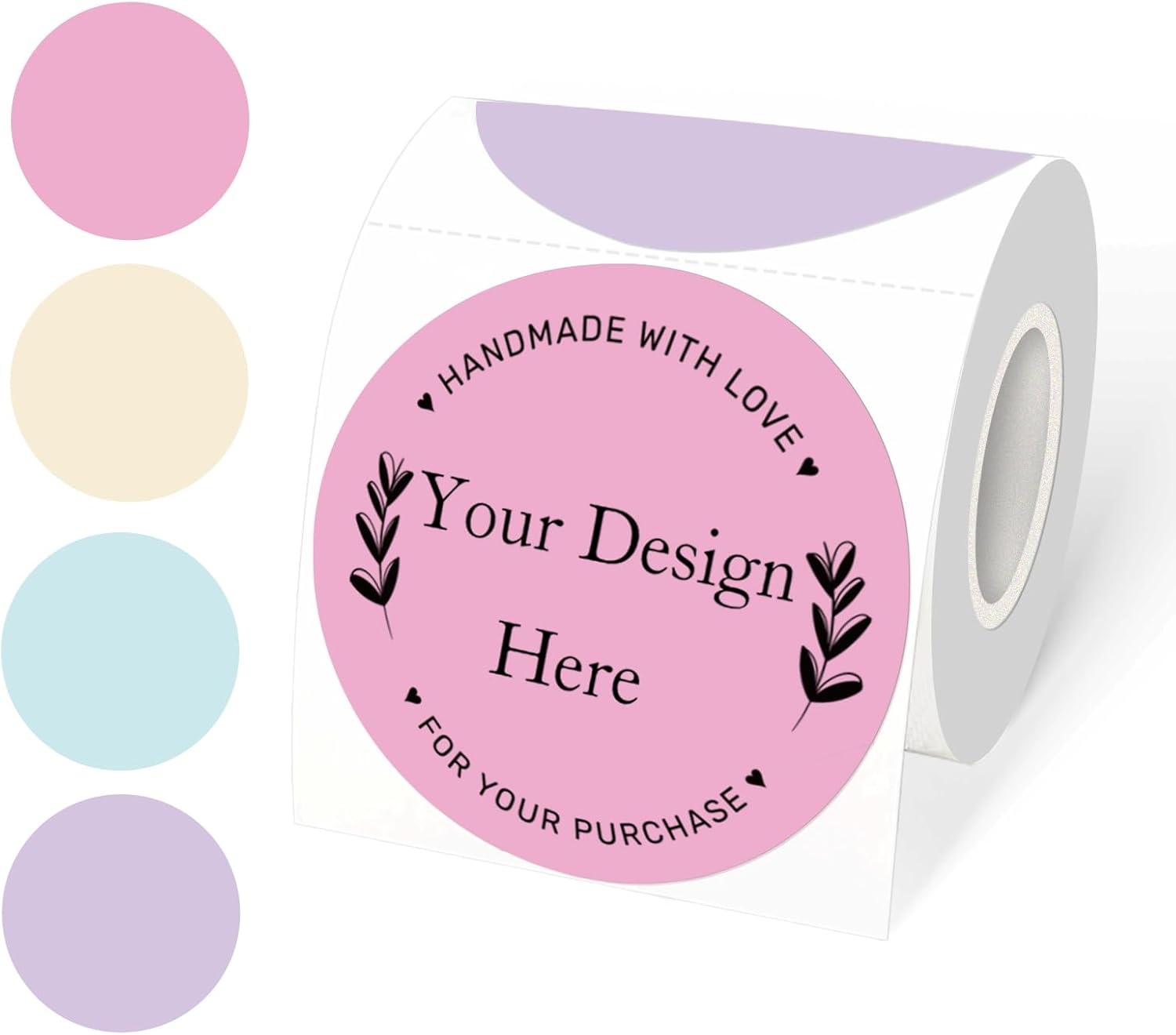 3 Inch Round Thermal Label Sti - Label Sticker Round recensie en prijs