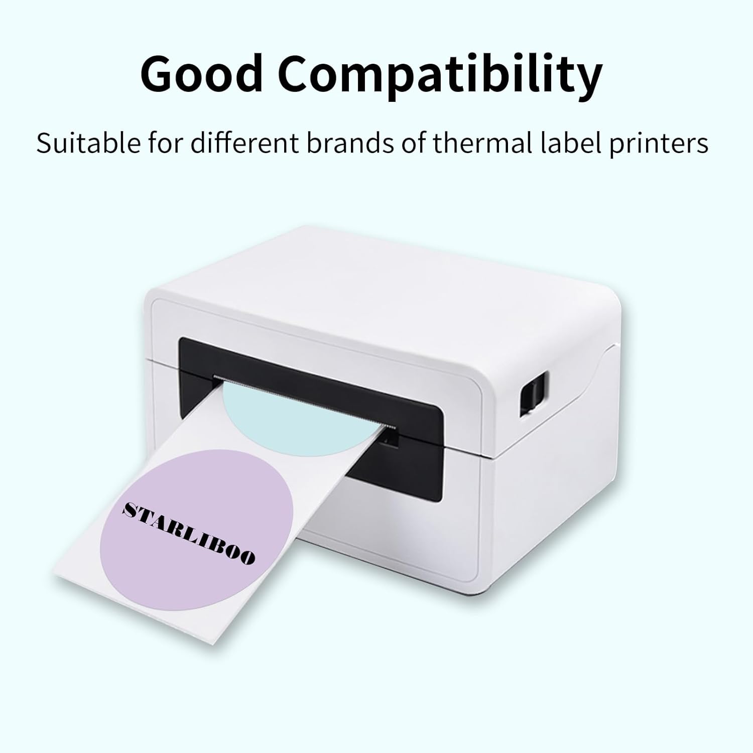 3 Inch Round Thermal Label Sti - Label Sticker Round recensie en prijs