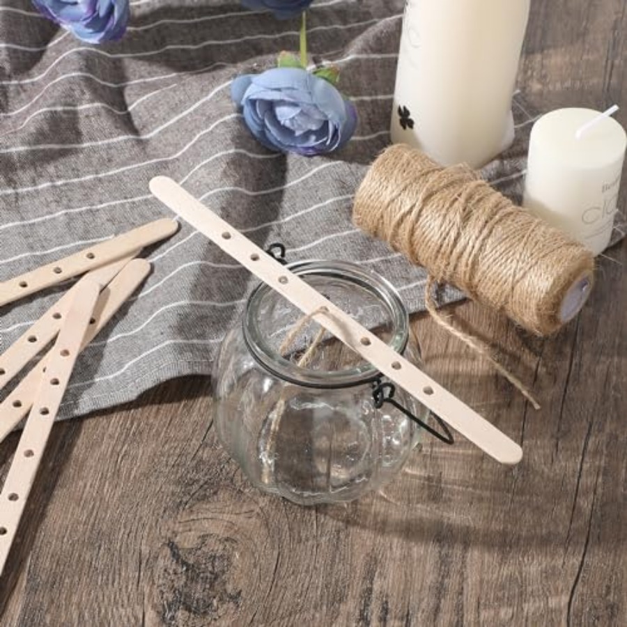 Wooden Candle Wick Holders 50  - Candle Making Homewood recensie en prijs