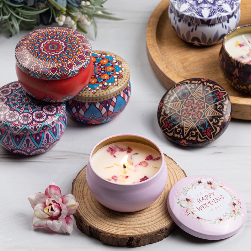12pcs Premium Floral Printed C - Candle Making Vessels recensie en prijs