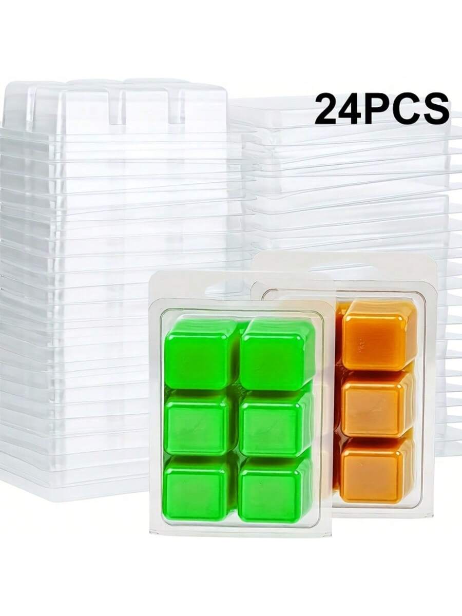 12/24 Pieces Rectangular 6-Hol - Candle Making Gel Wax recensie en prijs