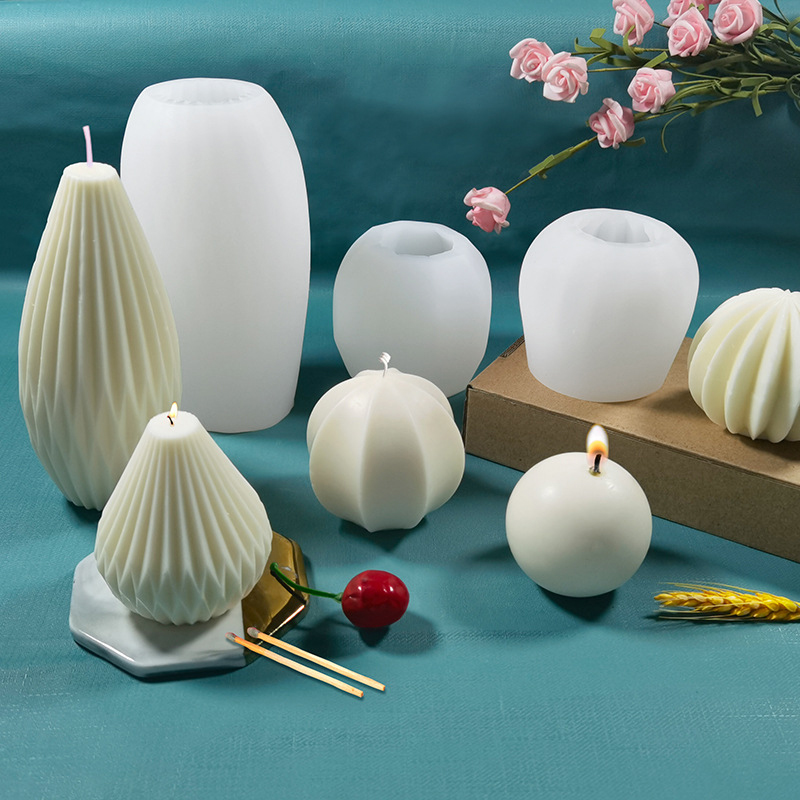 3D Silicone Candle Molds Geome - Candle Making Gel Wax recensie en prijs