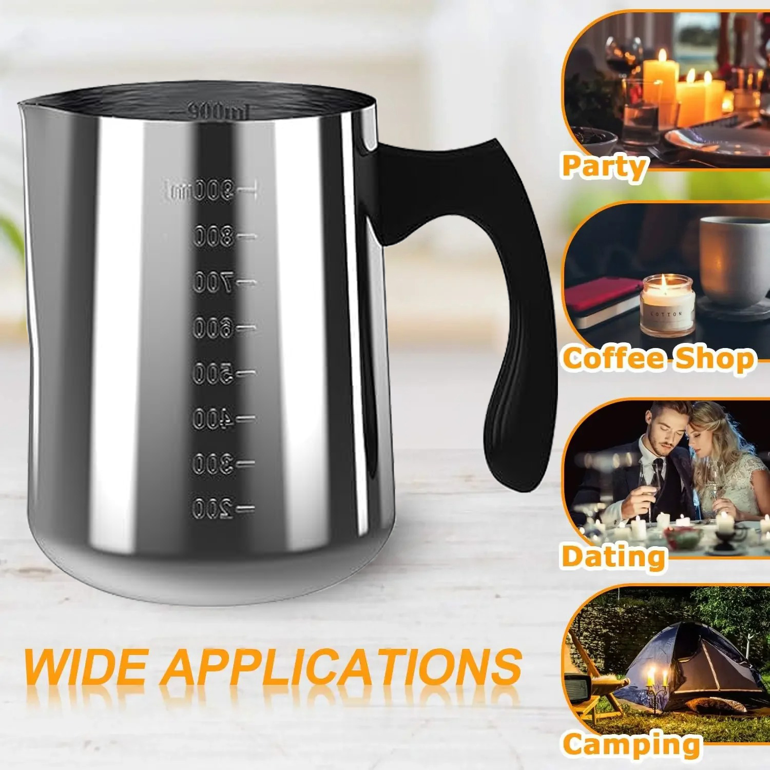 Candle Pouring Pot with Electr - Candle Making Vessels recensie en prijs
