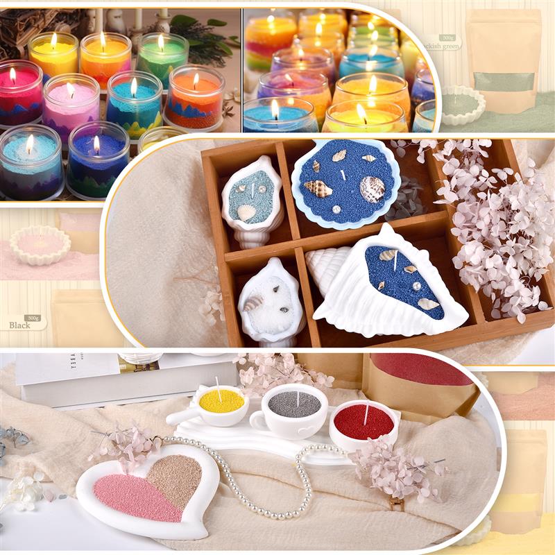 Colorful Granular Pearl Wax DI - Candle Making Gel Wax recensie en prijs