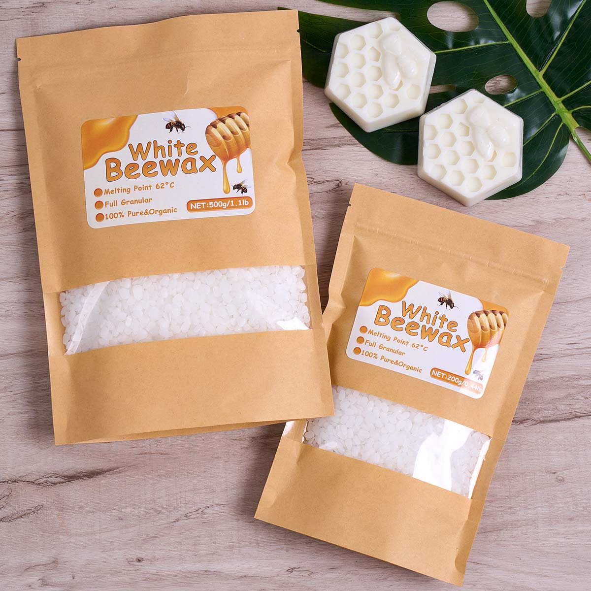 1000g White Beeswax DIY Candle - Candle Making Gel Wax recensie en prijs