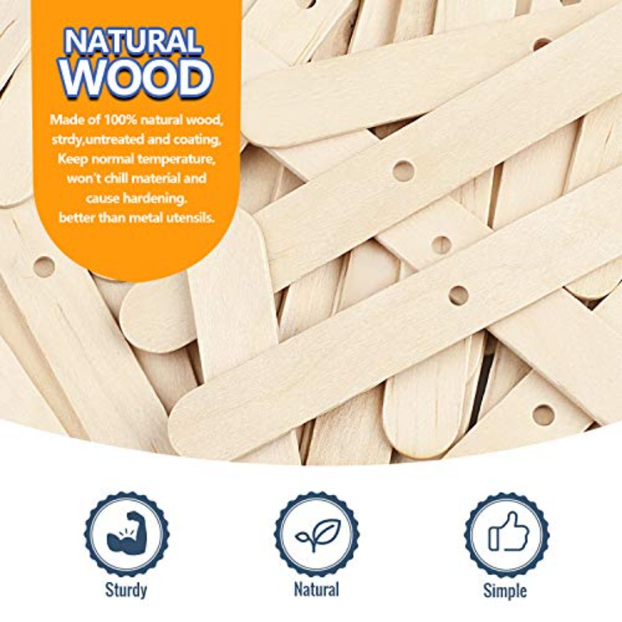 100pcs Wooden Candle Wick Hold - Candle Making Homewood recensie en prijs