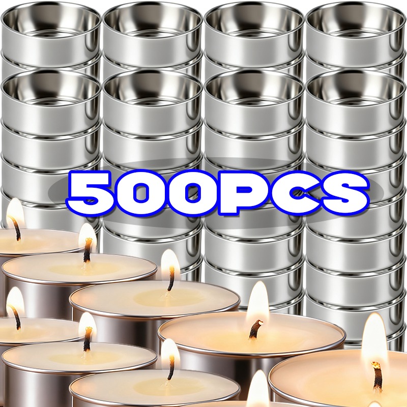500/50PCS Empty Aluminum Candl - Candle Making Vessels recensie en prijs