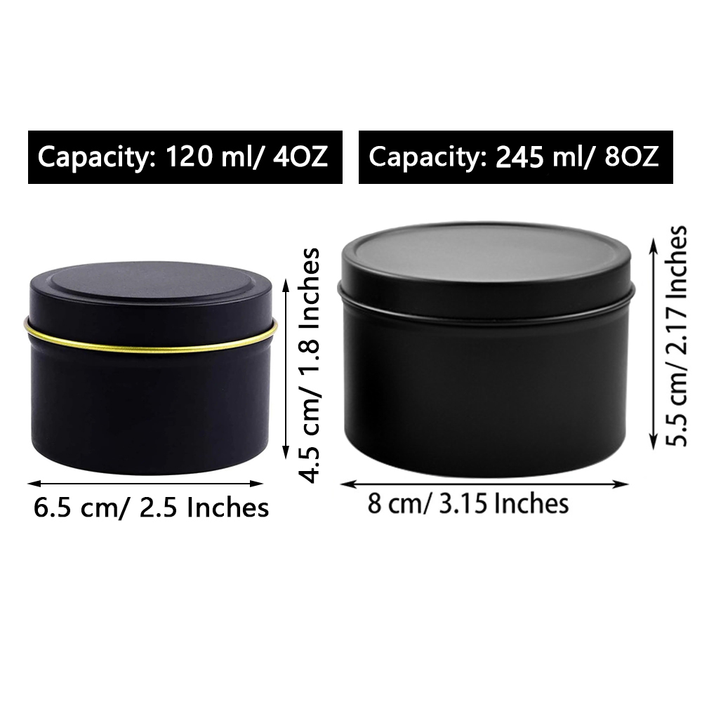 4oz/ 8oz Candle tins with lids - Candle Making Vessels recensie en prijs