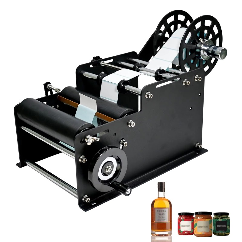 Manual Round Bottle Labeling M - Label Sticker Round recensie en prijs