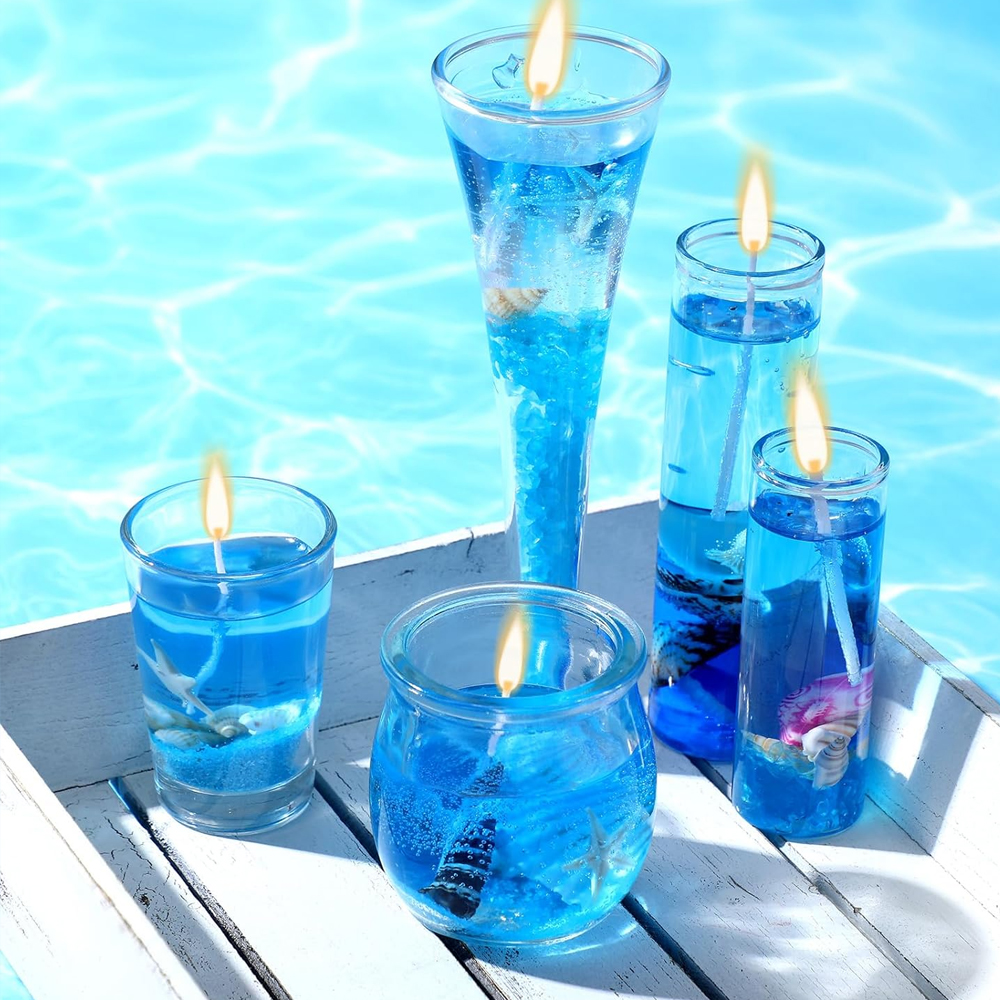 100G Blue Clear Wax for Candle - Candle Making Gel Wax recensie en prijs