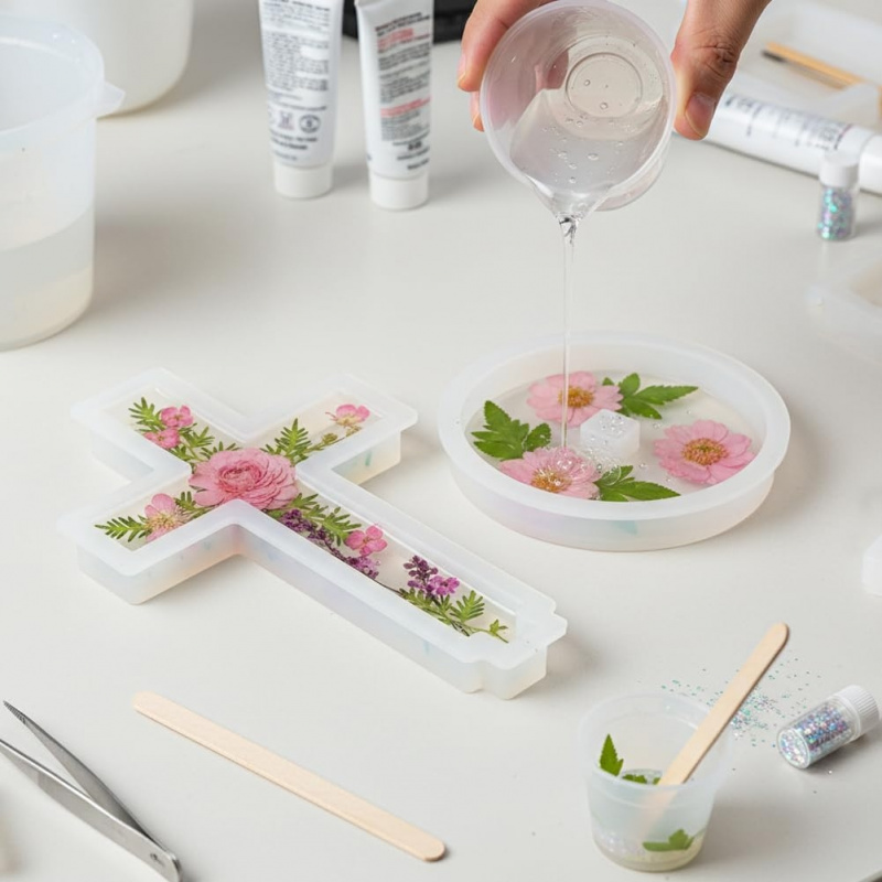Two silicone molds with a base - Candle Making Vessels recensie en prijs