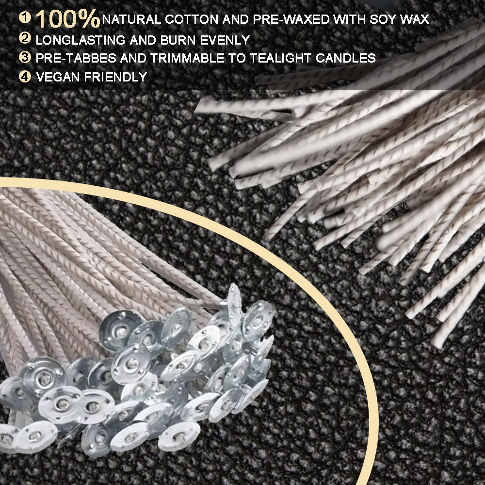55pcs Flower Candle Wick Wood  - Candle Making Homewood recensie en prijs