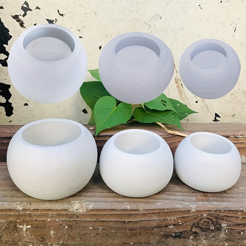 3pcs-Round Flower Pot Silicone - Candle Making Vessels recensie en prijs