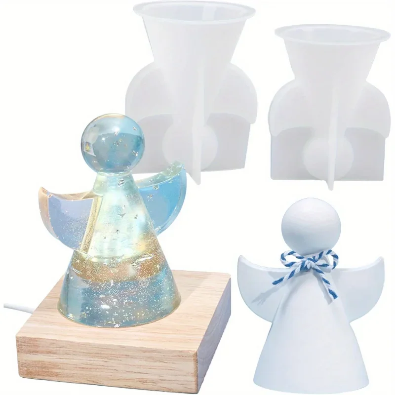 2 Pack Silicone Angel Resin Mo - Candle Making Gel Wax recensie en prijs
