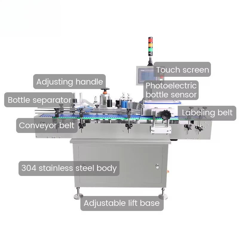 High Speed Fully Automatic Pet - Label Sticker Round recensie en prijs
