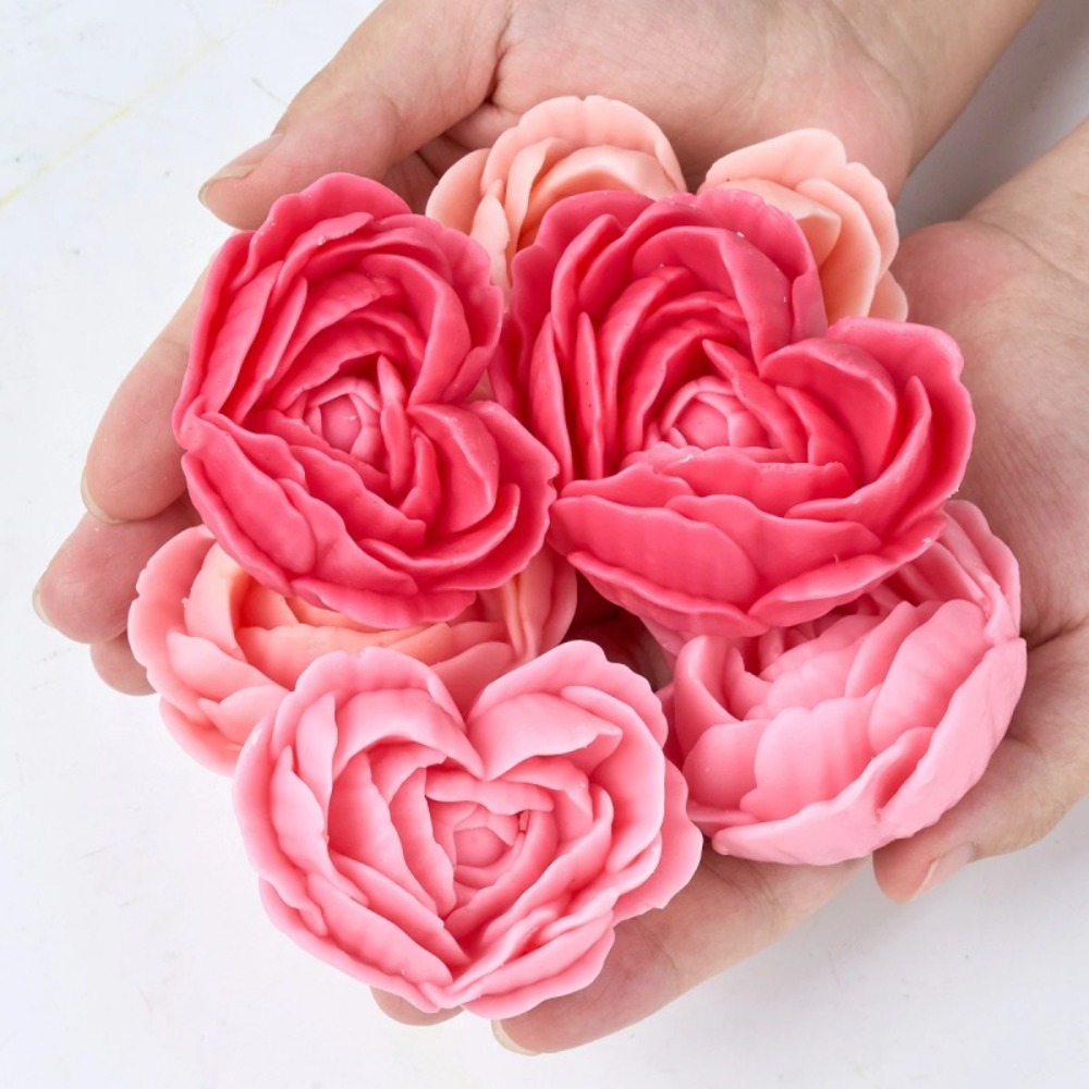 Stacked Petals Heart Rose Sili - Candle Making Date recensie en prijs