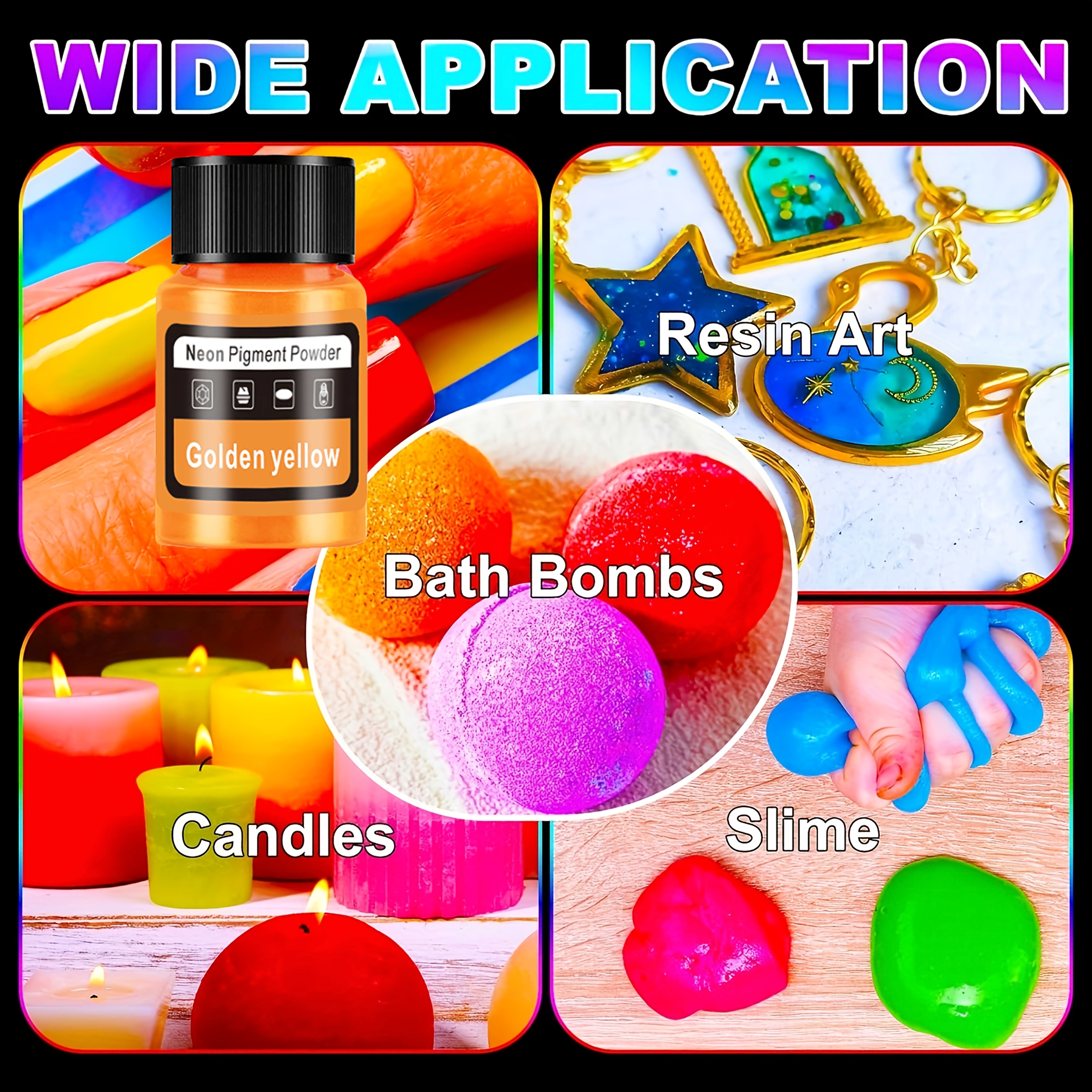 Fluorescent Powder/Neon Resin  - Candle Making Vessels recensie en prijs